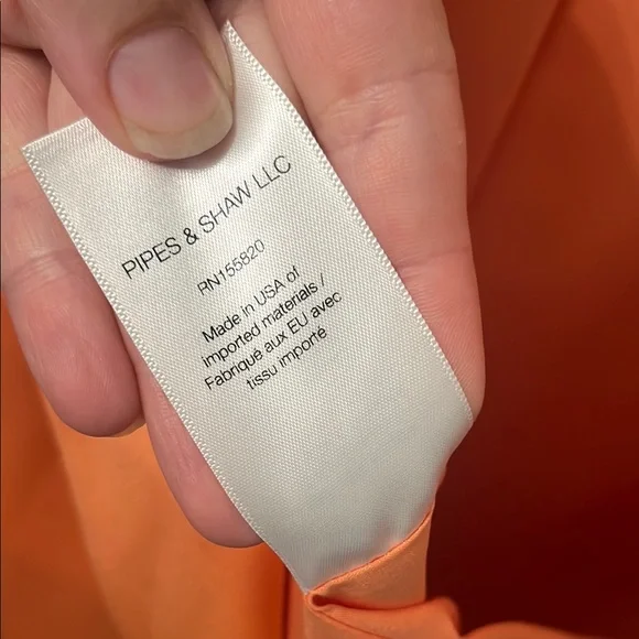 Veronica Beard Vibrant Orange Suit Jacket - Picture 11 of 12